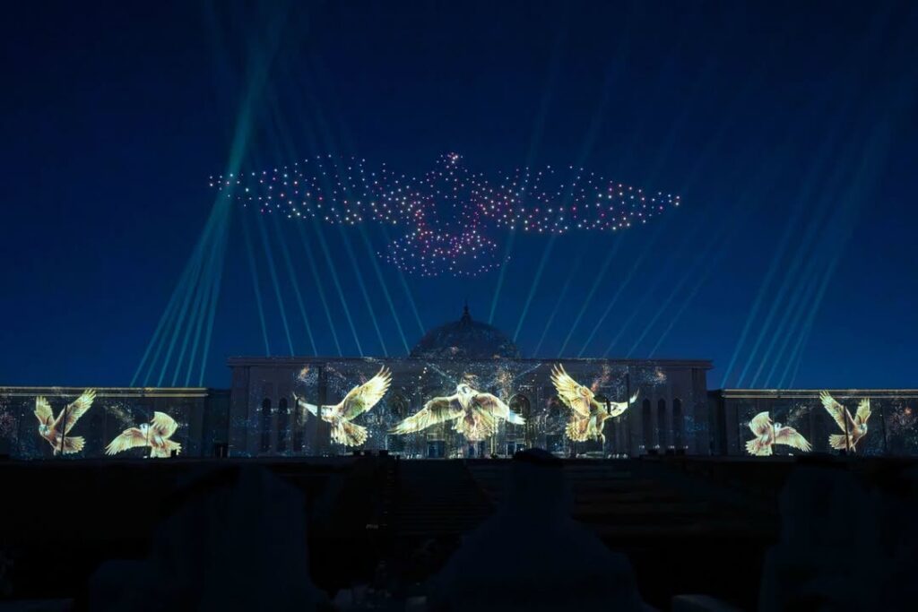 افتتاح مهرجان الشارقة للأضواء 2026